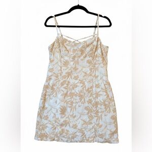 Abercrombie Beach Dress Linen Blend